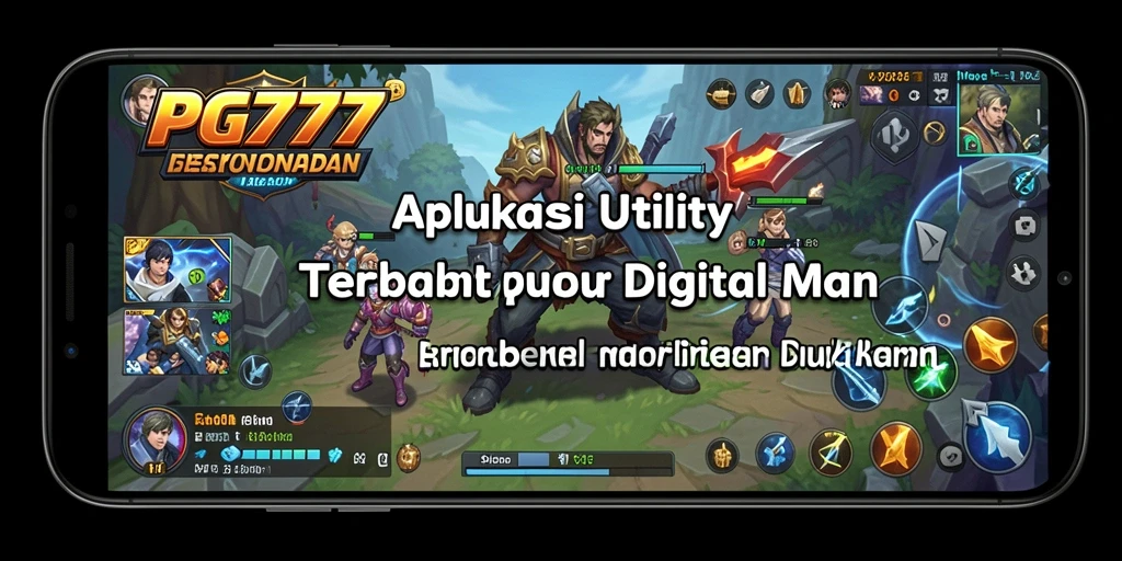 Tampilan screenshot PG777 menunjukkan fitur utama dalam pengelolaan Utility.