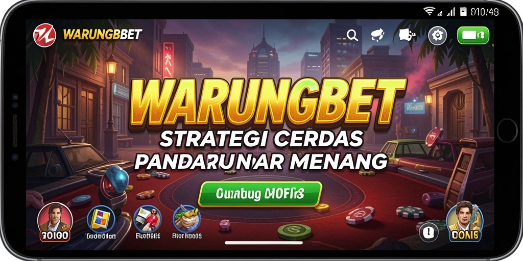 Tampilan gameplay strategi mendebarkan di WARUNGBET.